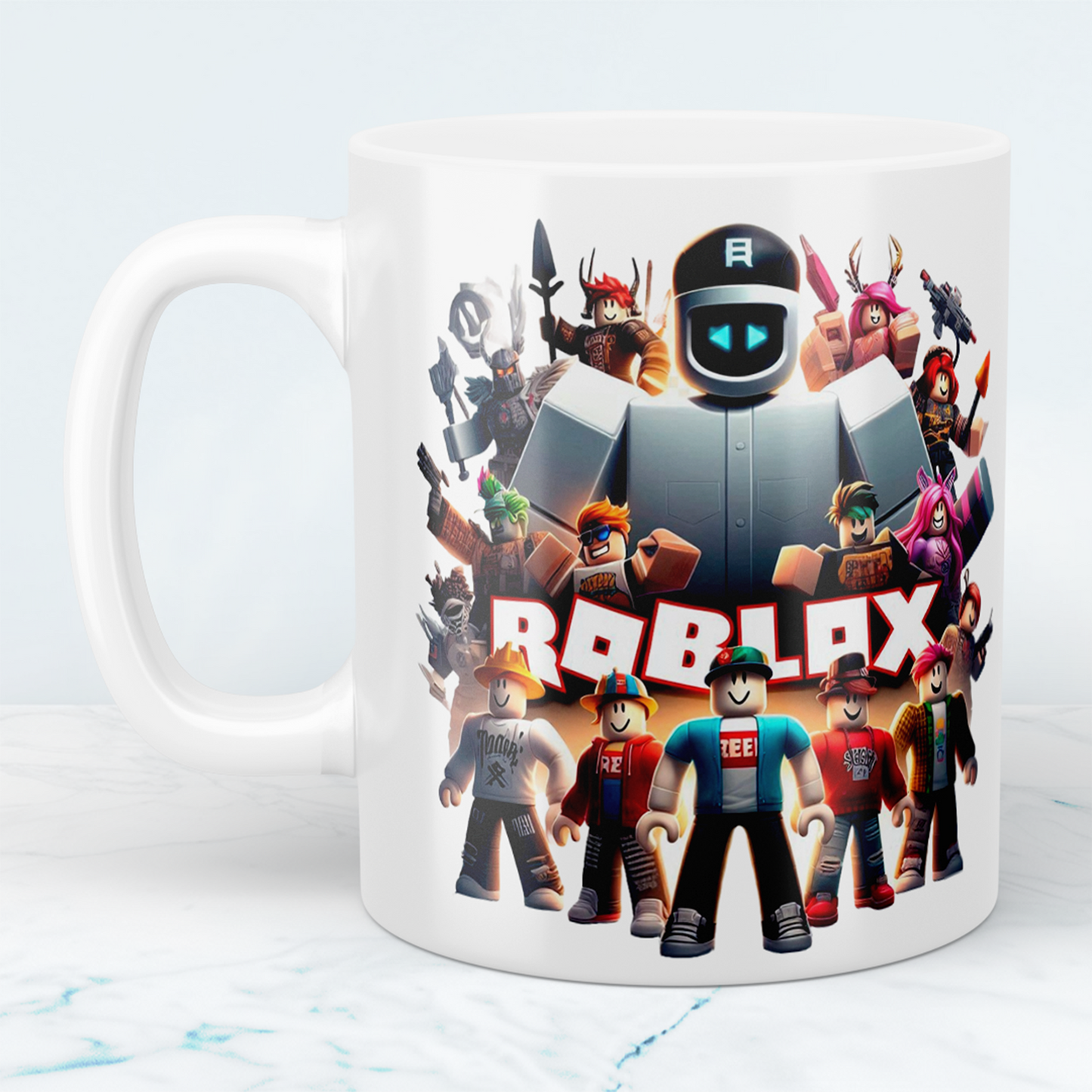 Roblox Tasse Motiv 5 – Lustige Keramiktasse für Gamer | Perfektes Geschenk für Roblox-Fans | 330 ml