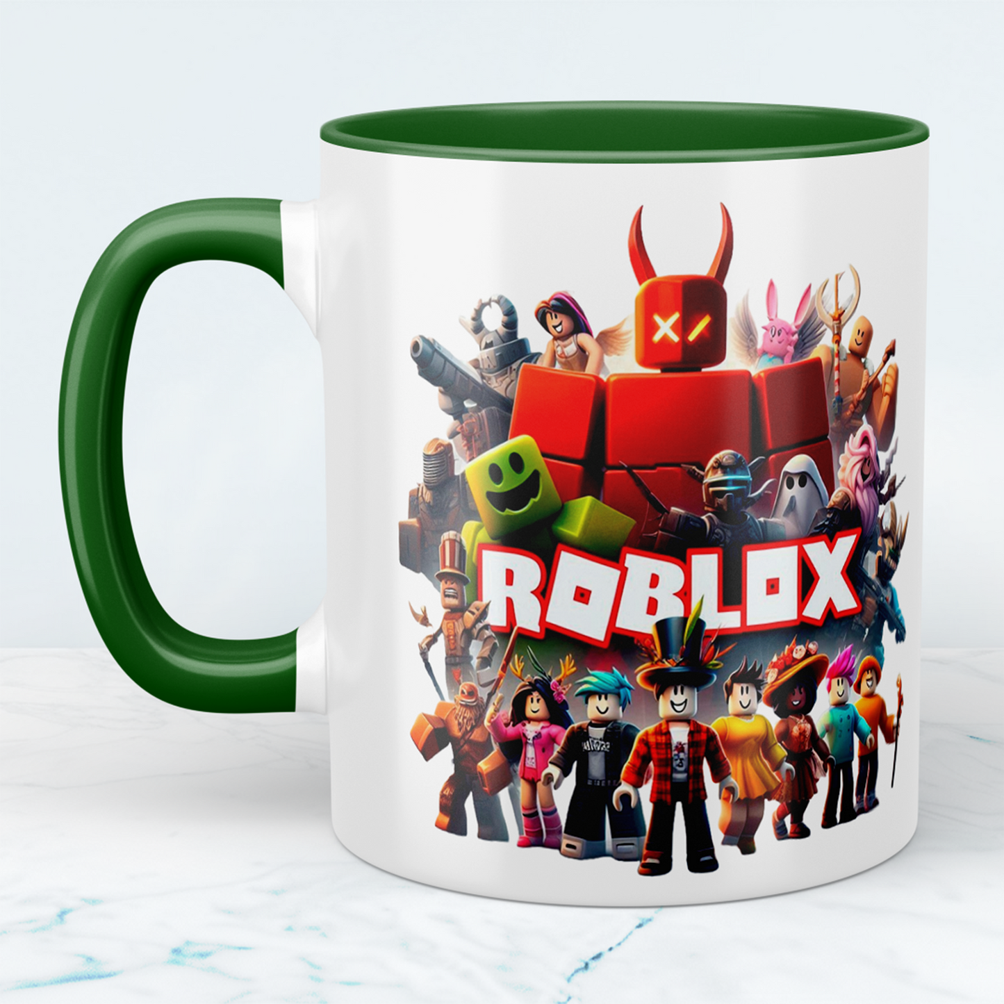 Roblox Tasse Motiv 7 – Lustige Keramiktasse für Gamer | Perfektes Geschenk für Roblox-Fans | 330 ml