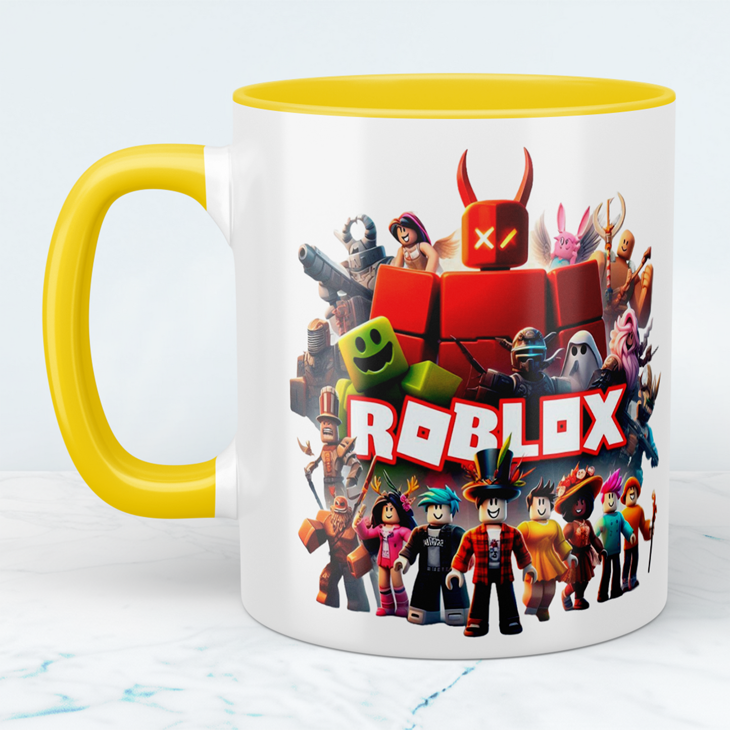 Roblox Tasse Motiv 7 – Lustige Keramiktasse für Gamer | Perfektes Geschenk für Roblox-Fans | 330 ml