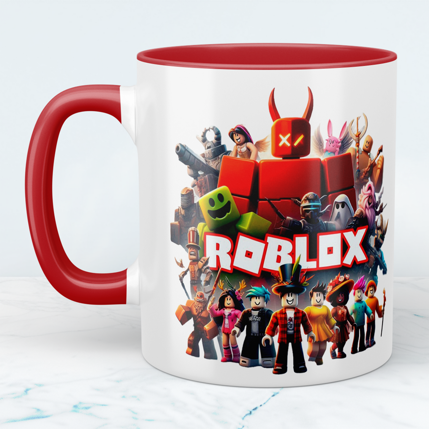 Roblox Tasse Motiv 7 – Lustige Keramiktasse für Gamer | Perfektes Geschenk für Roblox-Fans | 330 ml