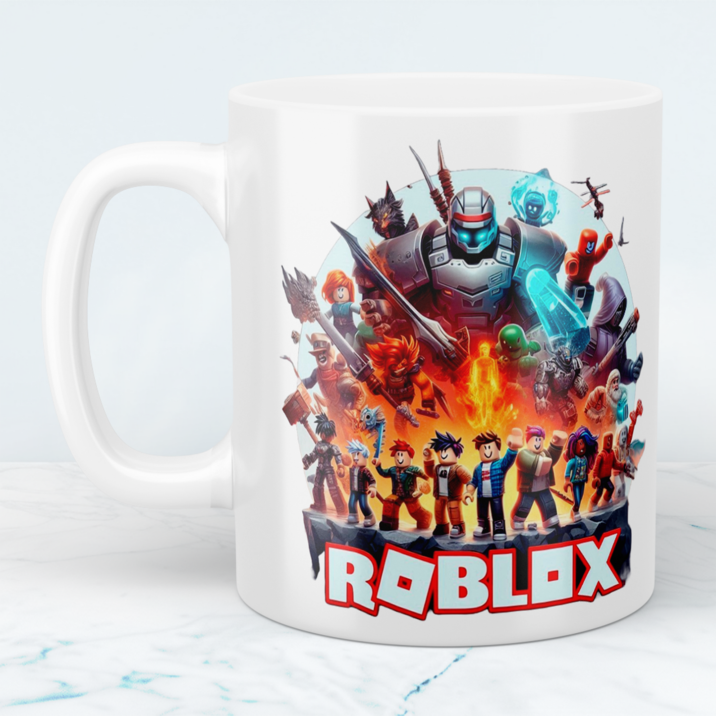 Roblox Tasse Motiv 8 – Lustige Keramiktasse für Gamer | Perfektes Geschenk für Roblox-Fans | 330 ml