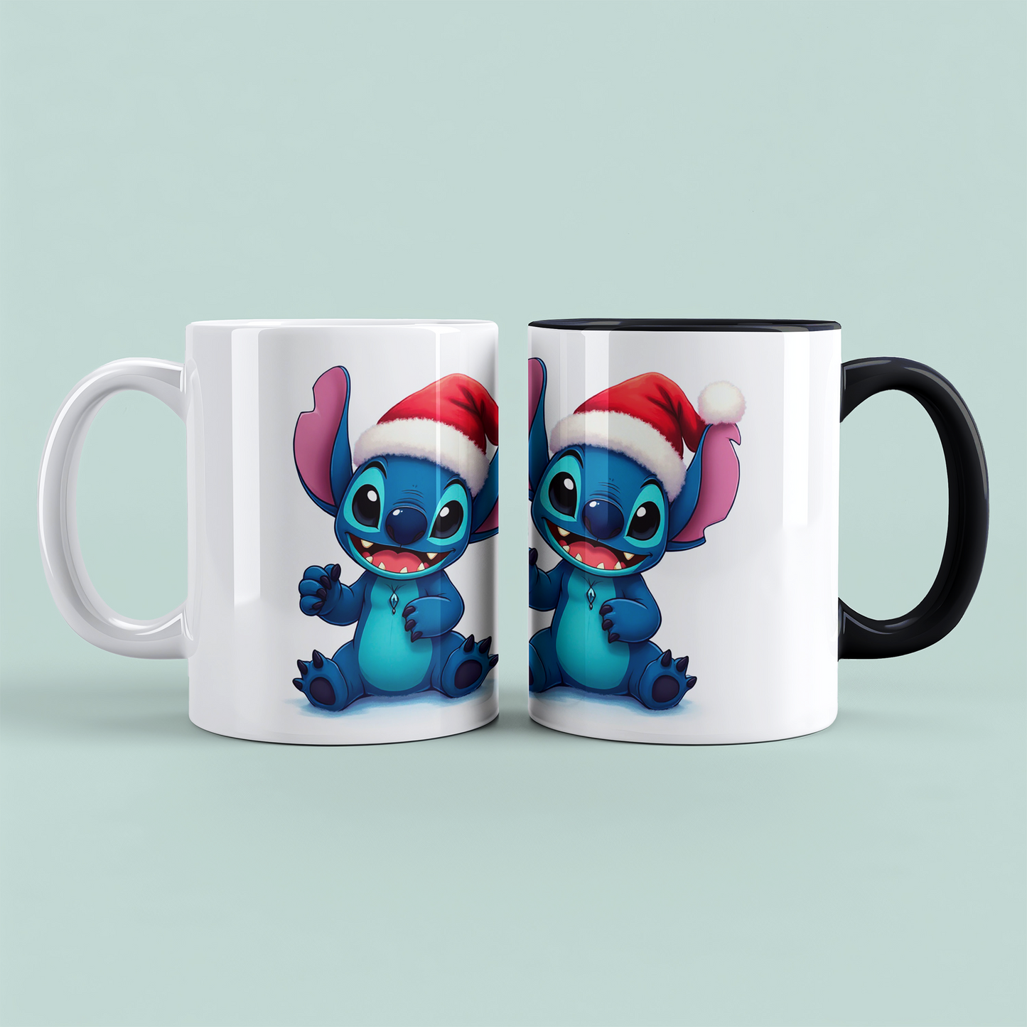 Weihnachtszauber mit Stitch – Die perfekte Kinder-Tasse für frohe Zeiten!