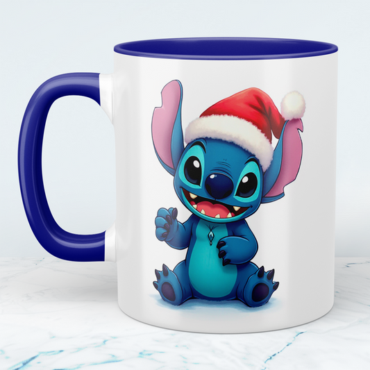 Weihnachtszauber mit Stitch – Die perfekte Kinder-Tasse für frohe Zeiten!