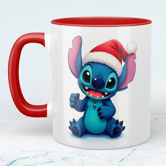 Weihnachtszauber mit Stitch – Die perfekte Kinder-Tasse für frohe Zeiten!