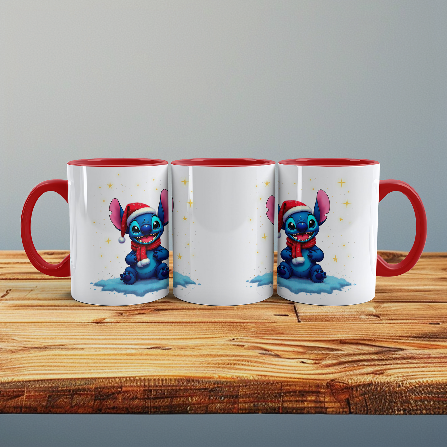 Jingle Bells und Stitch – Die ideale Tasse für festliche Trinkpausen!