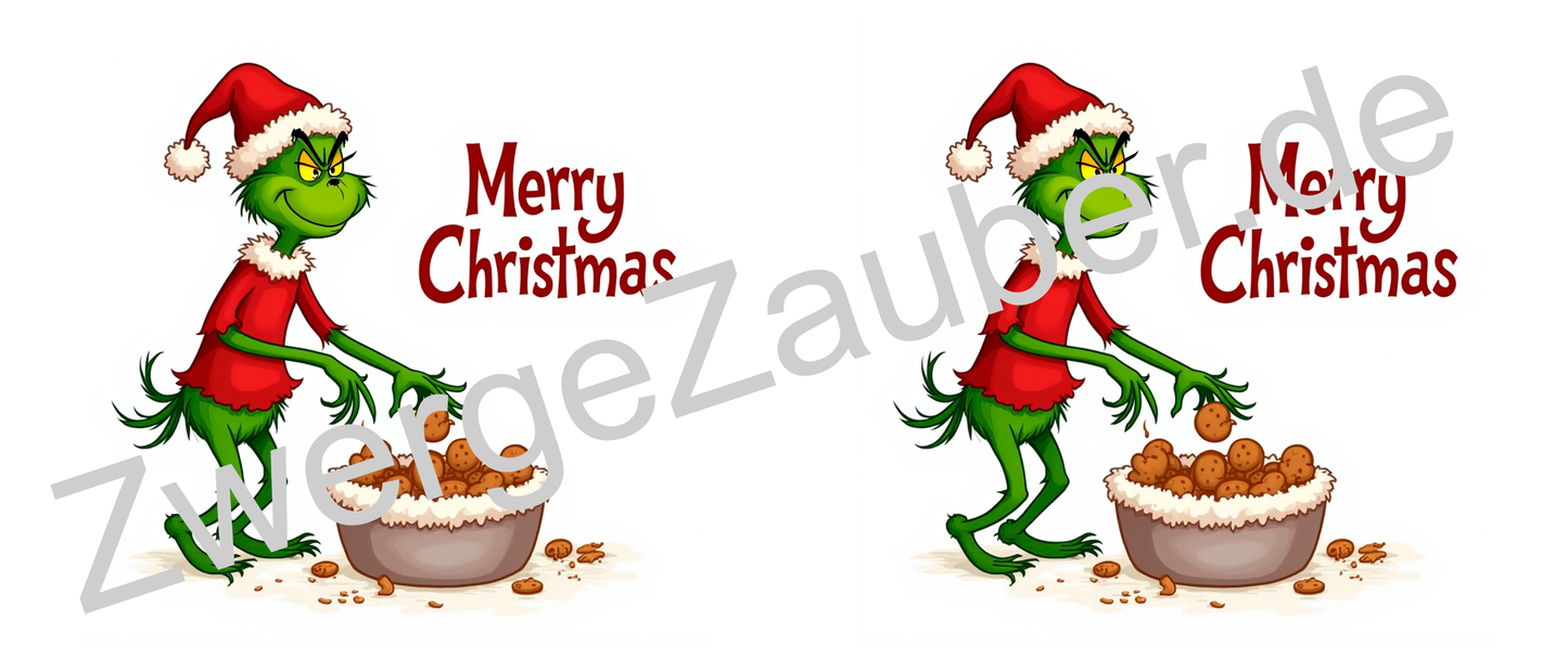 Humorvolle Grinch Weihnachtstasse – Bedruckte Tasse als perfektes Geschenk für die festliche Saison!
