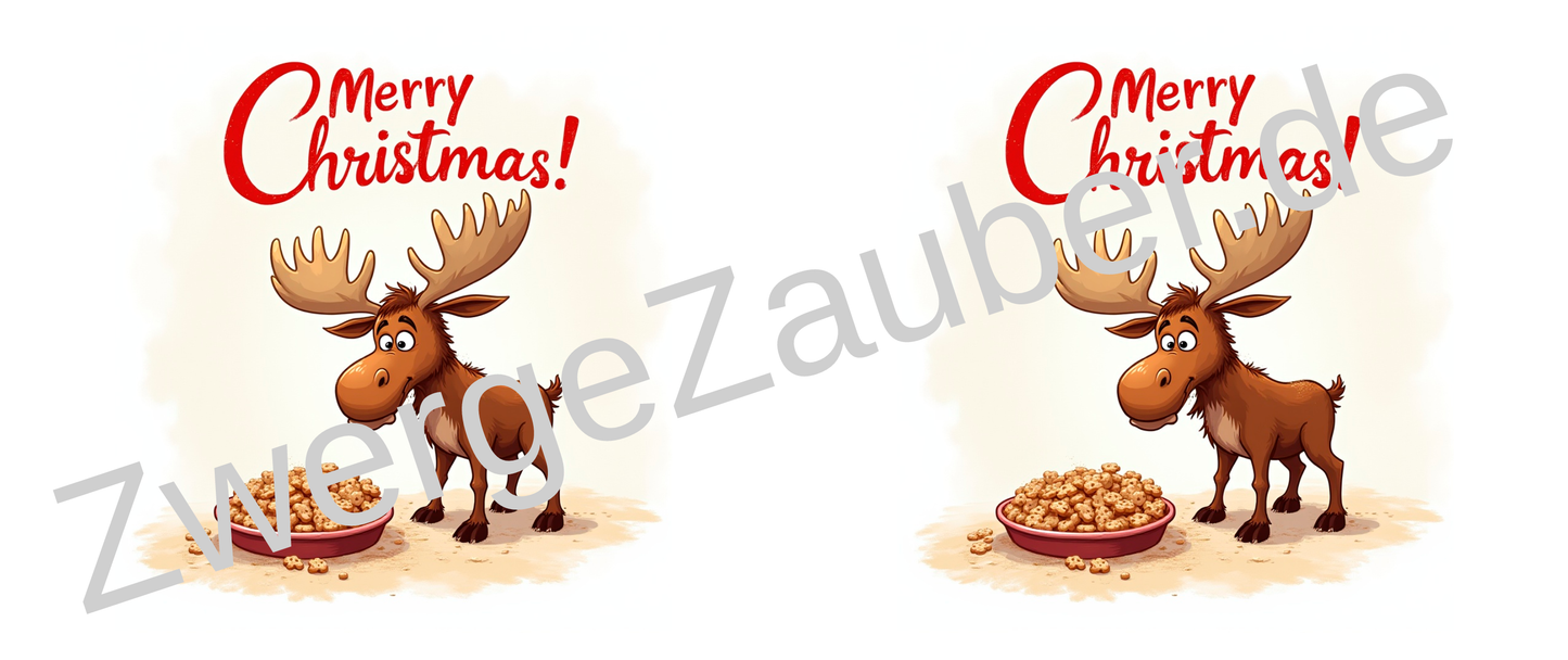 Weihnachtstasse mit witzigem Elch – Das perfekte Geschenk für Weihnachtsliebhaber!