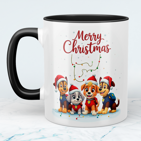 Frohe Weihnachten Paw Patrol-Tasse – Das ideale Geschenk für junge Fans in der festlichen Saison!