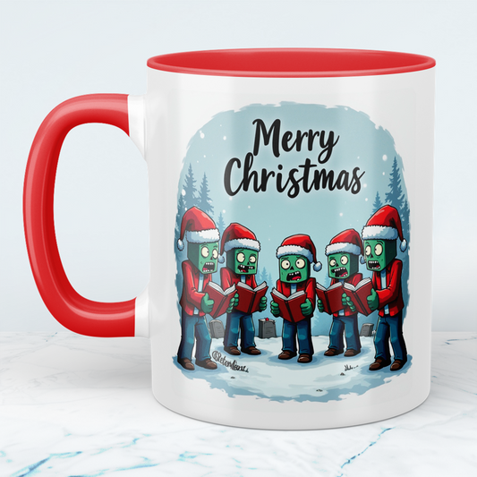 Weihnachtstasse im Minecraft-Design – Ideal für das perfekte Weihnachtsgeschenk an Gamer-Freunde!