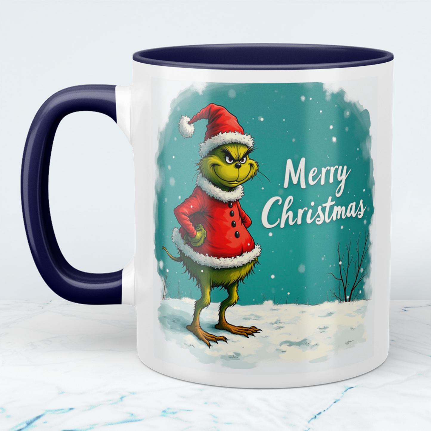 Frohe Weihnachten! Grinch-Tasse – Lustiges Geschenk für alle, die den Humor lieben!