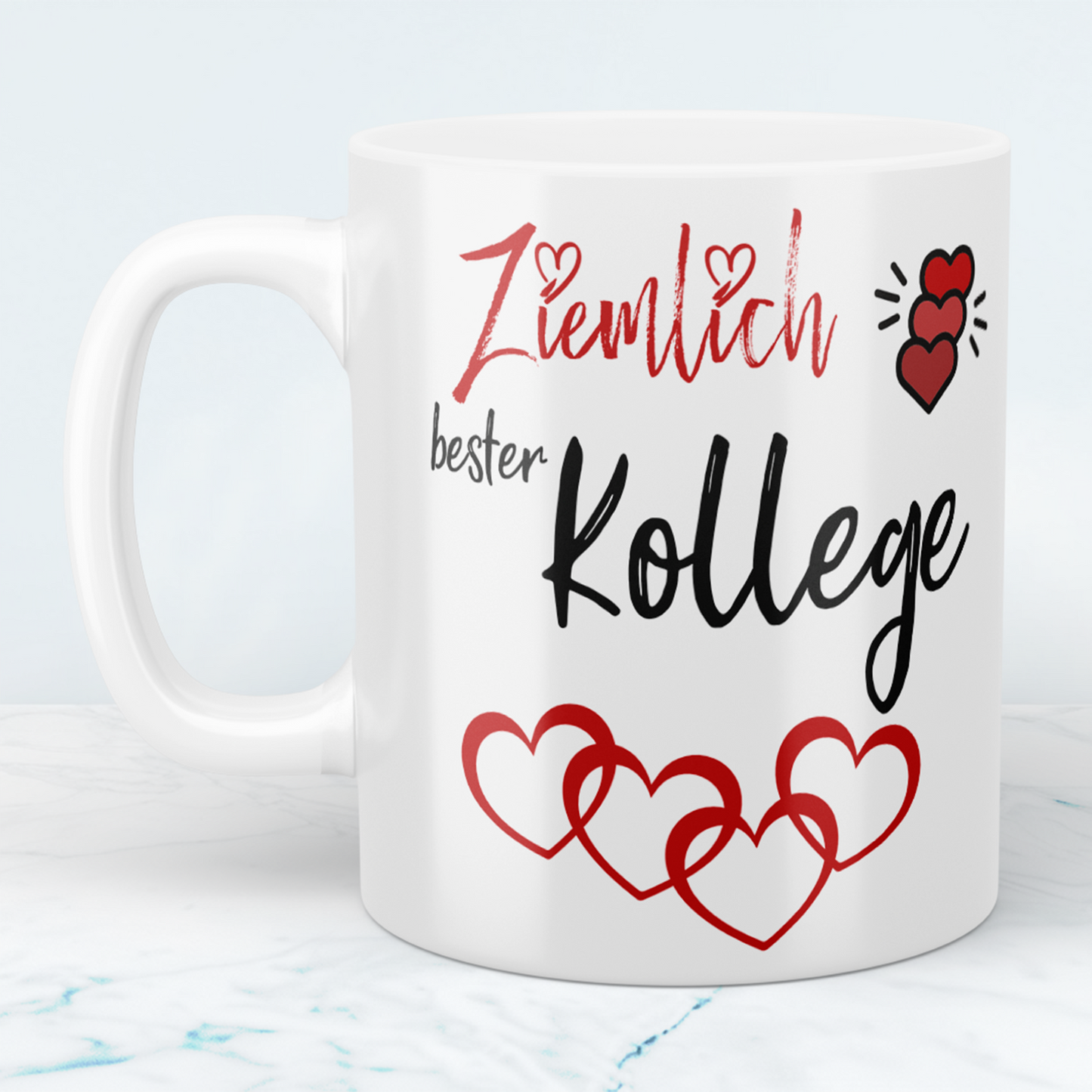 Pretty Best Colleague Mug Perfect gift for friends and work colleagues Funny coffee mug for office and everyday life
