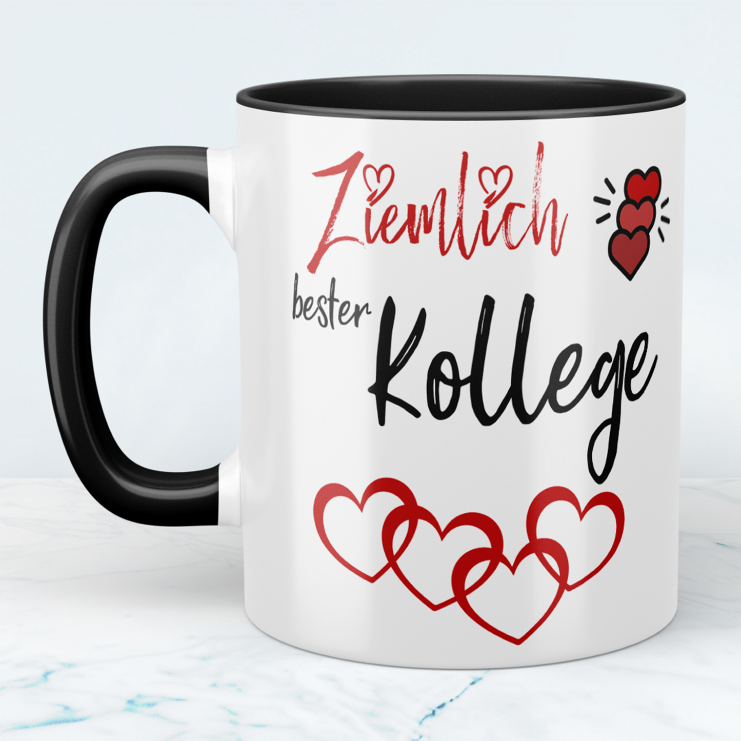 Pretty Best Colleague Mug Perfect gift for friends and work colleagues Funny coffee mug for office and everyday life