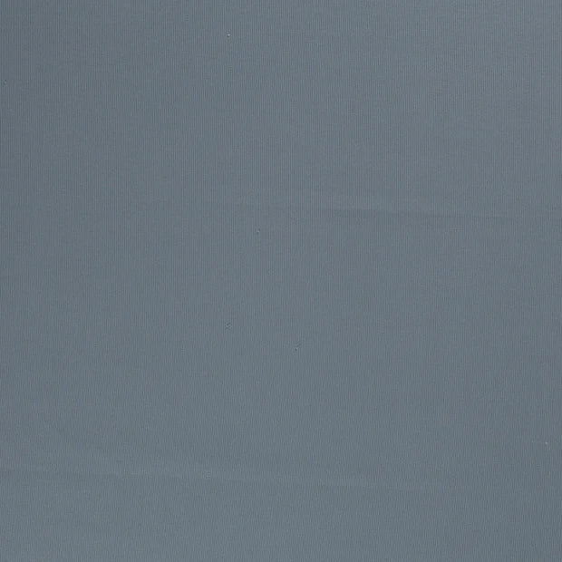 Rib Jersey Stoff Stahlblau 0,5m