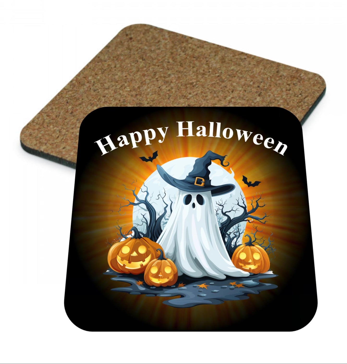Lustiger Kork Untersetzer für Halloween, Geschenk, versch. Motive