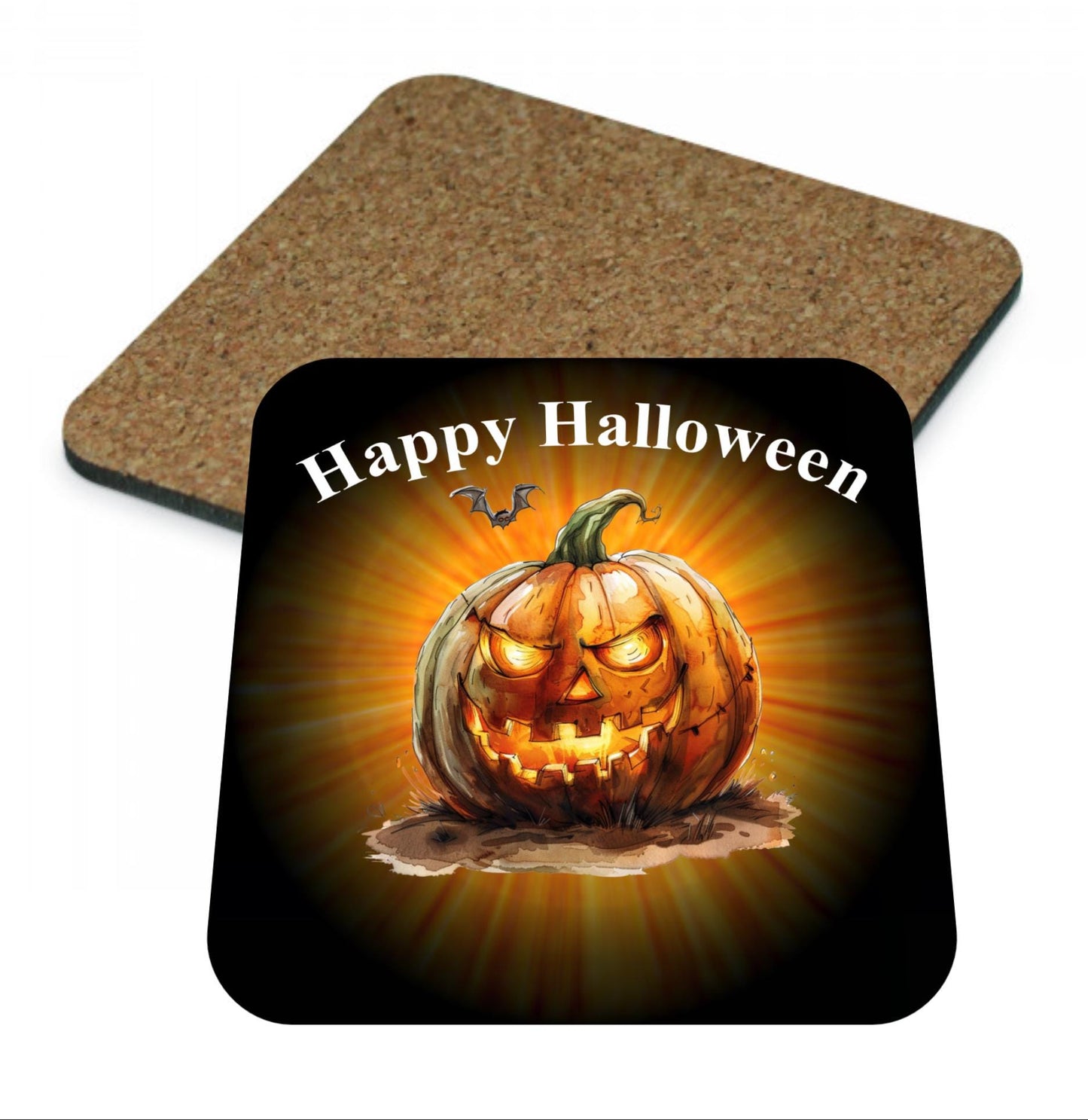 Lustiger Kork Untersetzer für Halloween, Geschenk, versch. Motive
