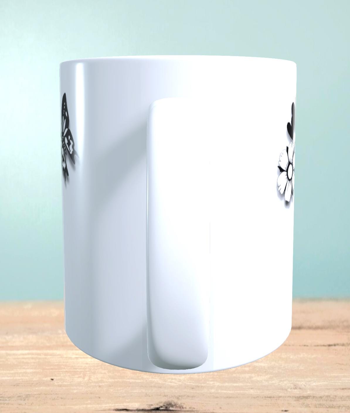 Printed mug, personalized with your own name, individual gift