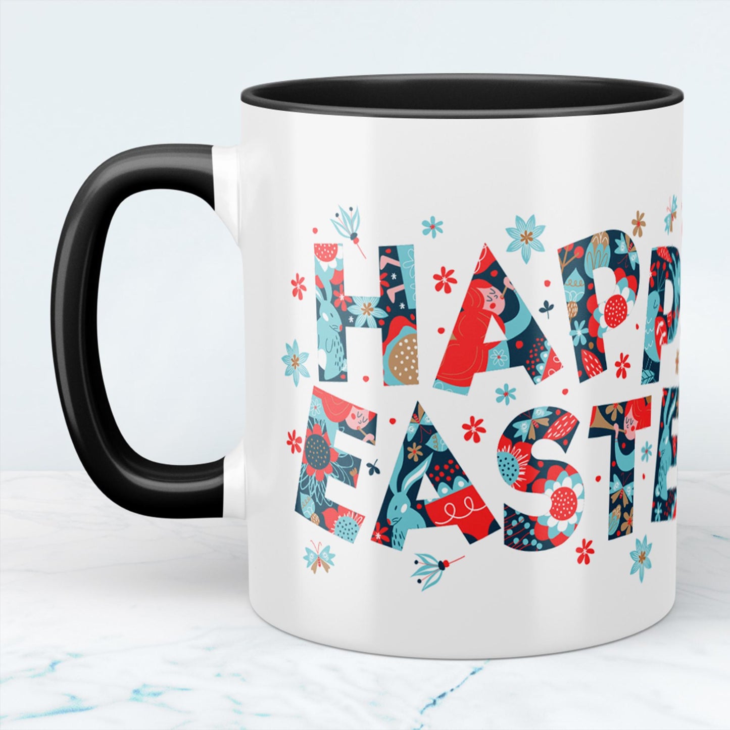 Happy Easter Tasse Frohe Ostern Perfekt für deinen Kaffee oder Tee!