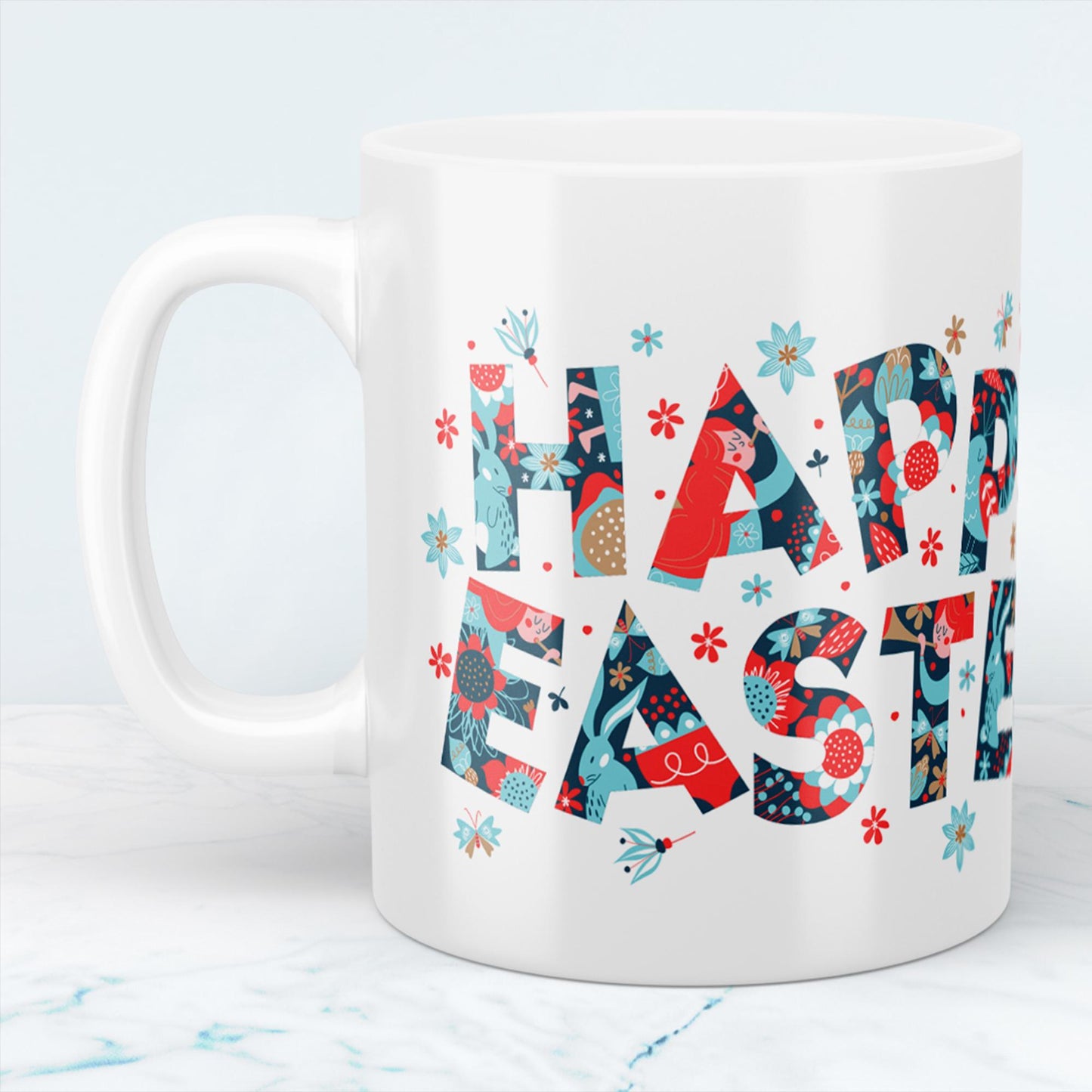 Happy Easter Tasse Frohe Ostern Perfekt für deinen Kaffee oder Tee!