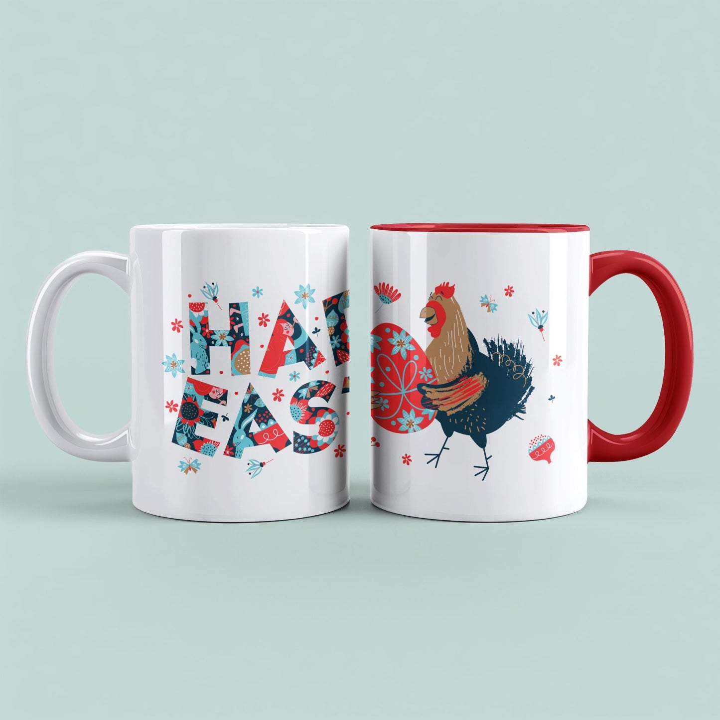 Happy Easter Tasse Frohe Ostern Perfekt für deinen Kaffee oder Tee!