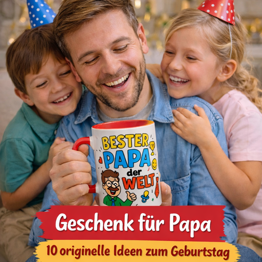Geschenk für Papa – originelle Ideen zum Geburtstag mit Herz & Humor