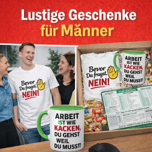 Lustige Geschenke für Männer – 15 humorvolle Geschenkideen