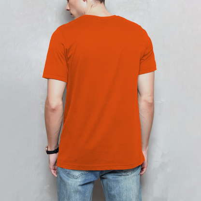 Herren T-Shirt „Ich bin nicht klein – ich bin platzsparend“ – Lustiges Spruchshirt (weisse Schrift)