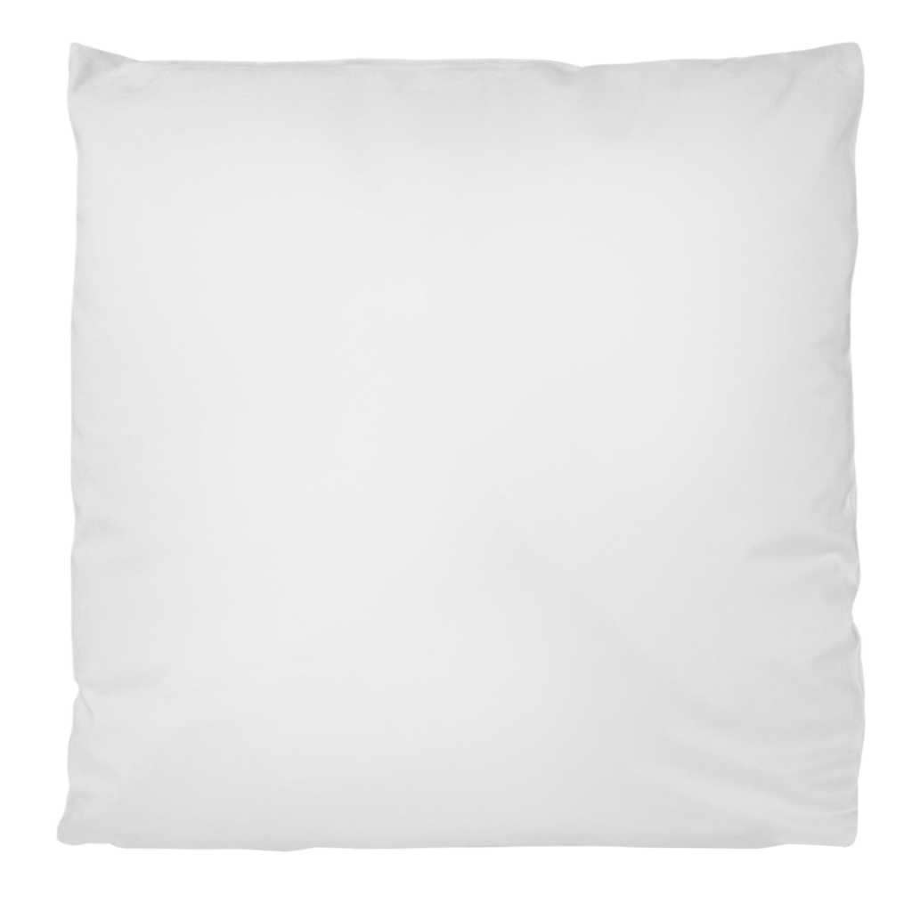 Flauschiges Kopfkissen mit Spruch – Dekokissen „Du + Ich + Sofa = Perfekt“ für Sofa & Bett