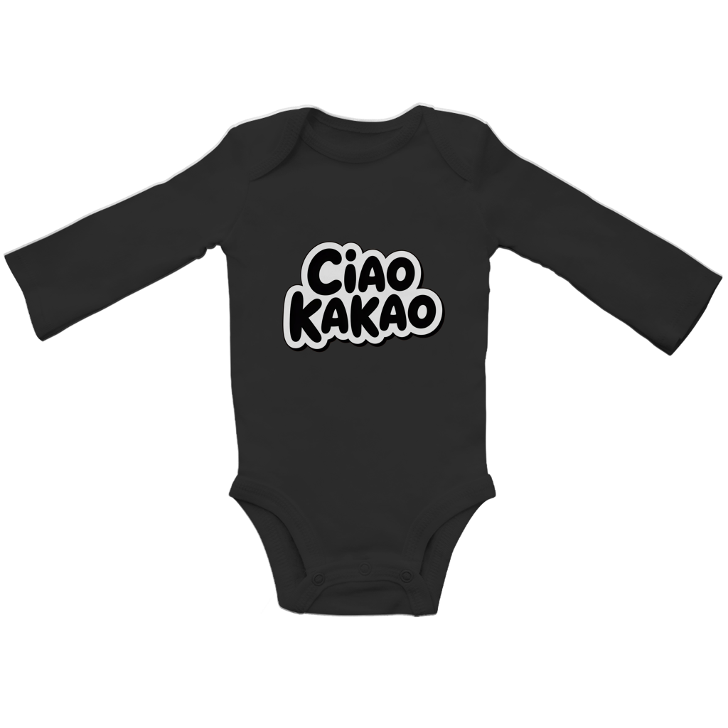 CIAO KAKAO Baby Bio Langarm-Bodysuit – Weich & Bequem