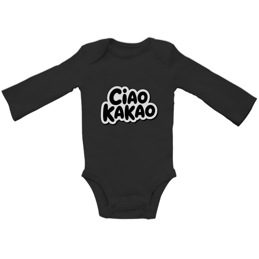 CIAO KAKAO Baby Bio Langarm-Bodysuit – Weich & Bequem