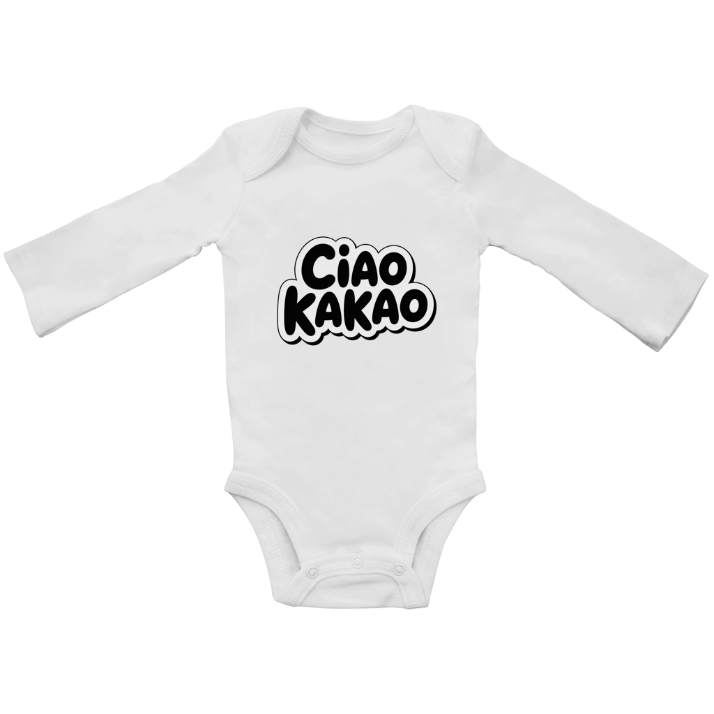CIAO KAKAO Baby Bio Langarm-Bodysuit – Weich & Bequem