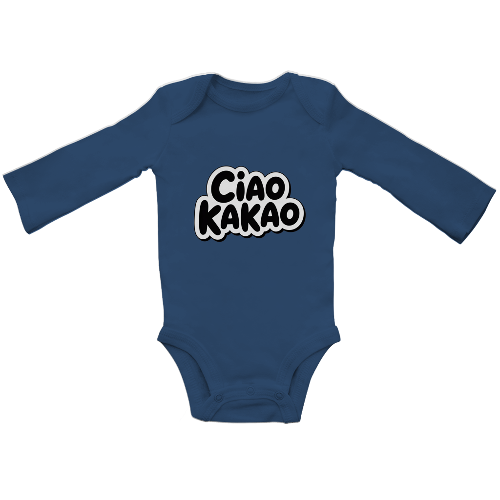 CIAO KAKAO Baby Bio Langarm-Bodysuit – Weich & Bequem