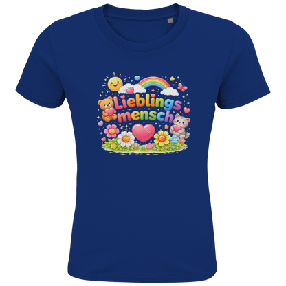 Kinder Bio T-Shirt „Lieblingsmensch“ – Premium Shirt für Jungen & Mädchen
