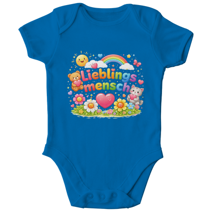 Bio Baby Body „Lieblingsmensch“ – Weich, Hautfreundlich & Nachhaltig