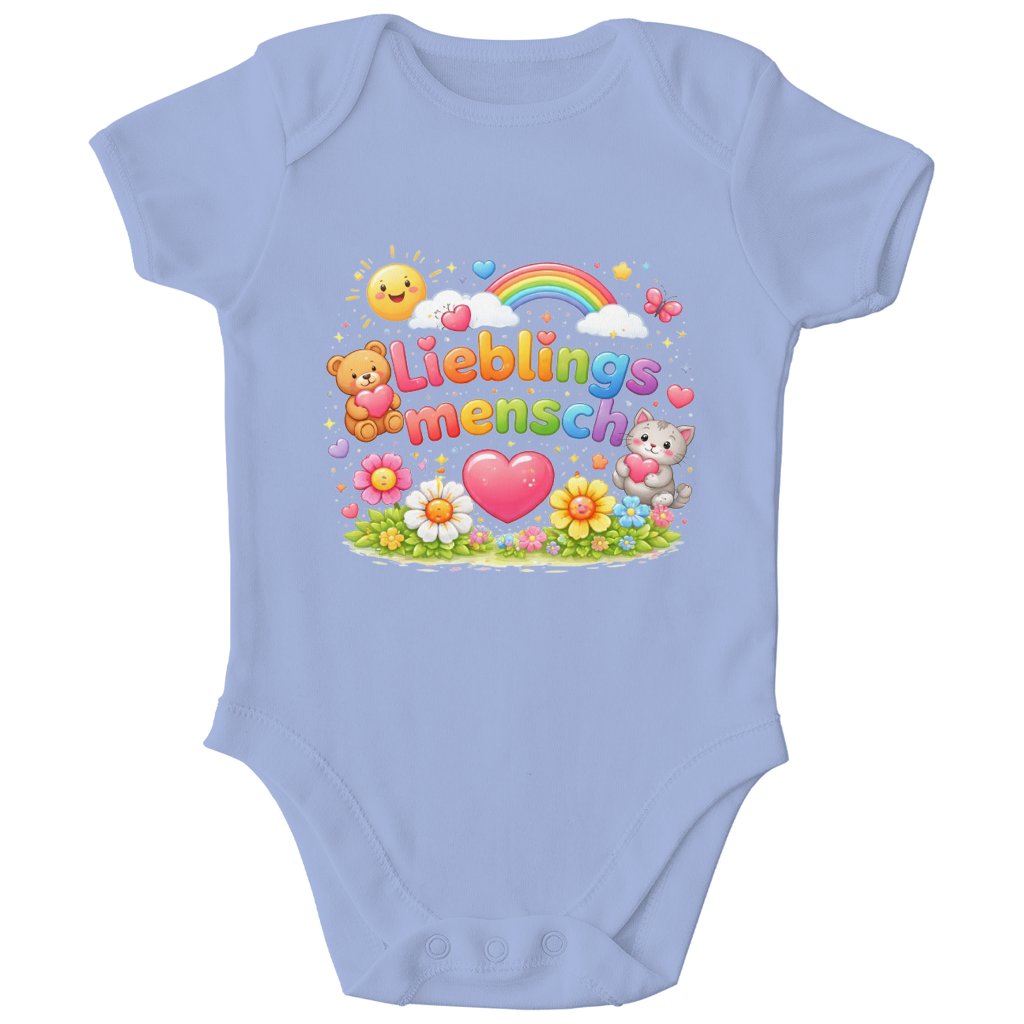 Bio Baby Body „Lieblingsmensch“ – Weich, Hautfreundlich & Nachhaltig