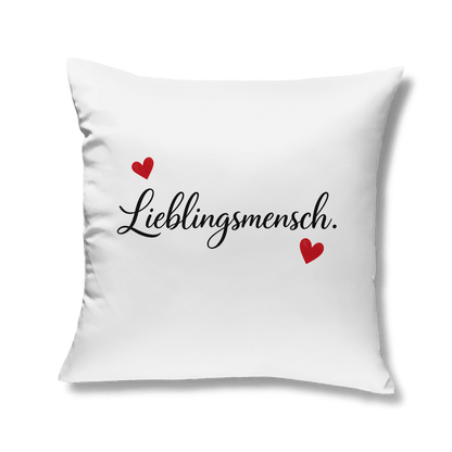 Kopfkissen „Lieblingsmensch“ – Kuscheliges Geschenk für Herzensmenschen