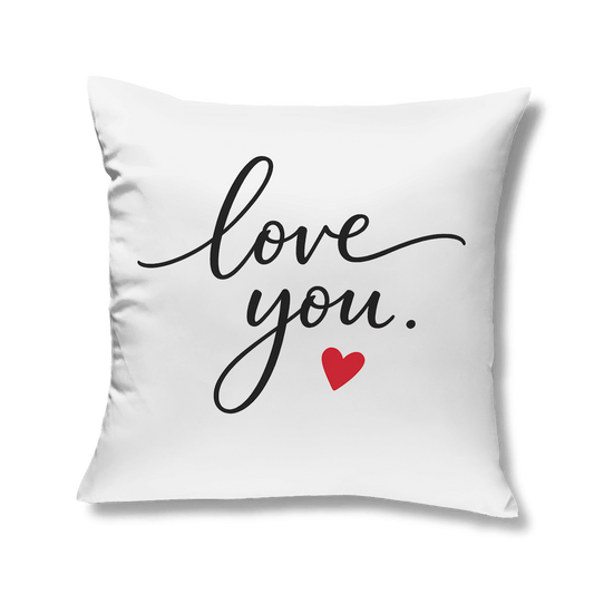 Kopfkissen „Love You“ – Romantisches Geschenk für Paare