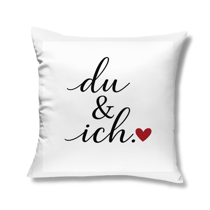 Romantisches Kopfkissen – „du und ich“