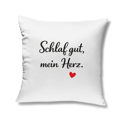 Kopfkissen „Schlaf gut, mein Herz“ – romantisch & gemütlich