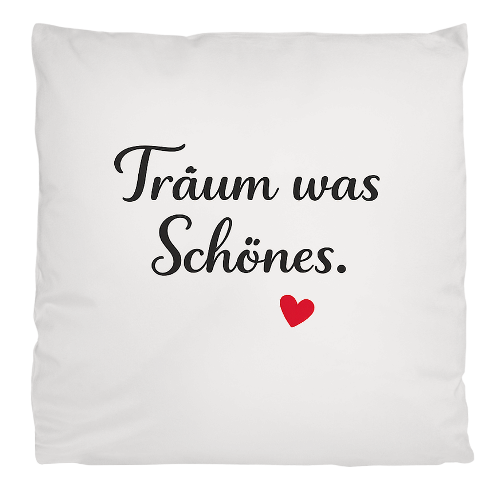 Flauschiges Kopfkissen „Träum was Schönes“ – weich & kuschelig