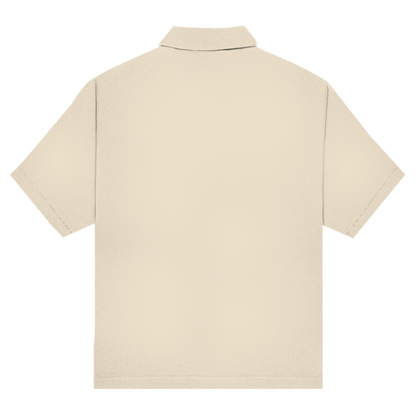 Unisex Poloshirt „Dauerhaft müde“ – Lustiger Spruch & bequemes Statement-Shirt