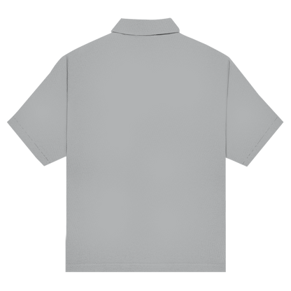 Unisex Poloshirt „Dauerhaft müde“ – Lustiger Spruch & bequemes Statement-Shirt