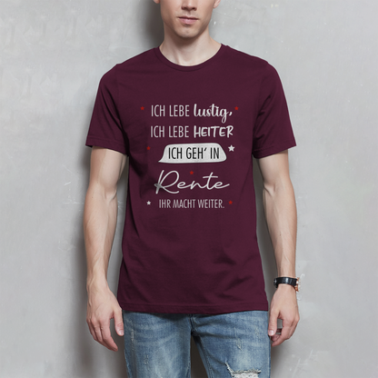 Renten Spar-Set für Männer – Tasse & T-Shirt mit Spruch | -20% Bundle Angebot