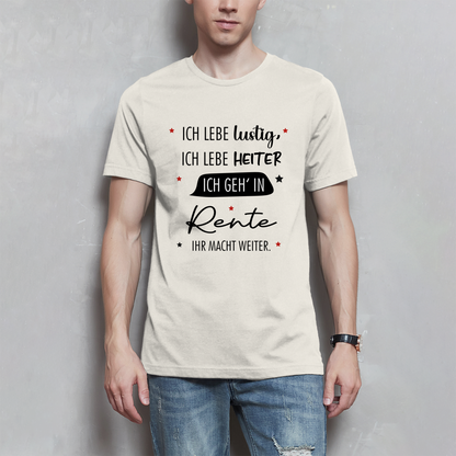 Renten Spar-Set für Männer – Tasse & T-Shirt mit Spruch | -20% Bundle Angebot