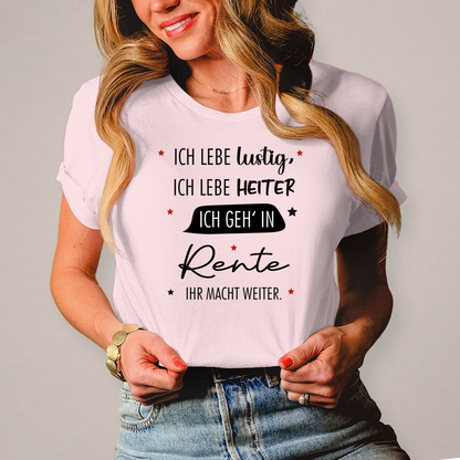 Renten Spar-Set für Frauen – Tasse & T-Shirt mit Spruch | -20% Bundle Angebot