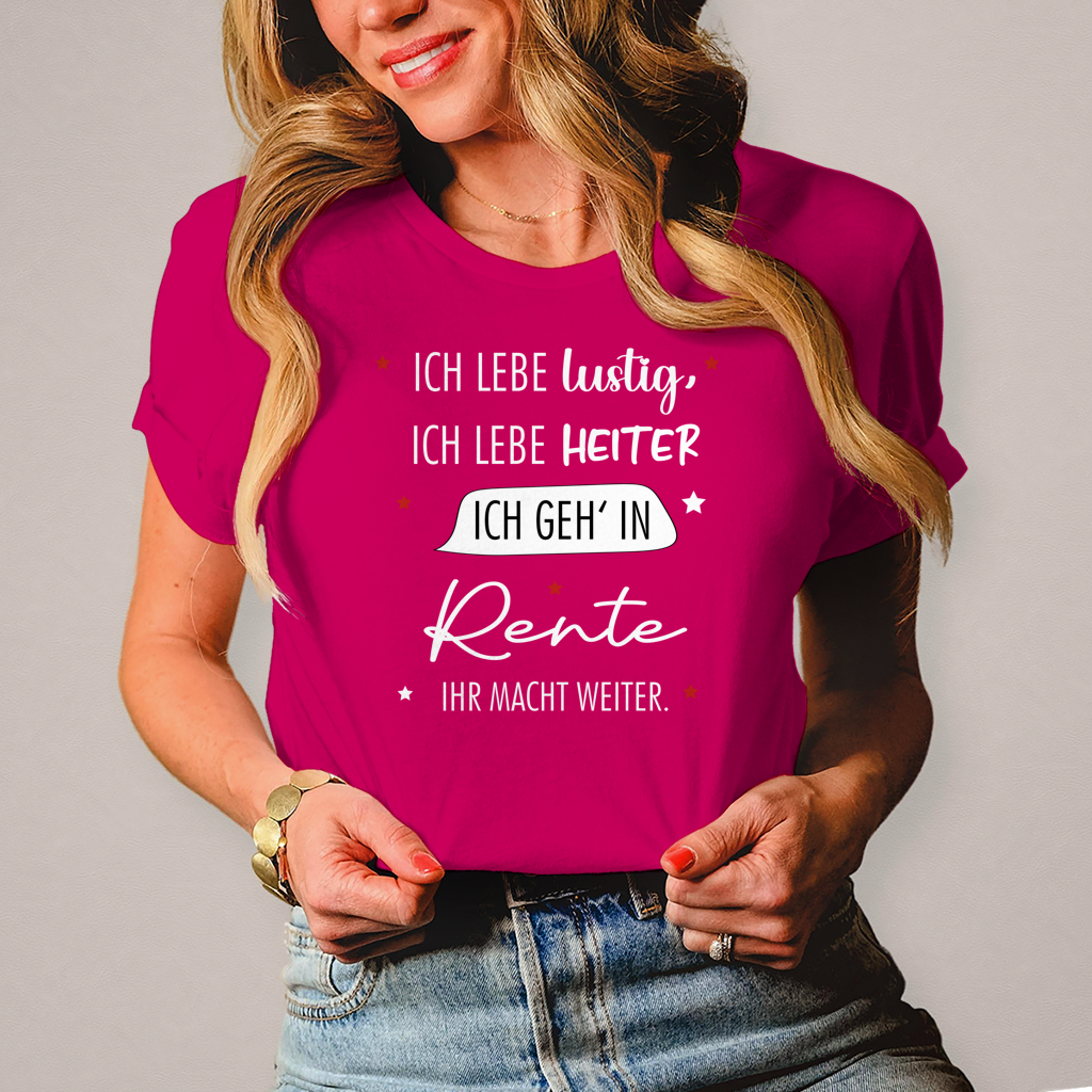 Renten Spar-Set für Frauen – Tasse & T-Shirt mit Spruch | -20% Bundle Angebot