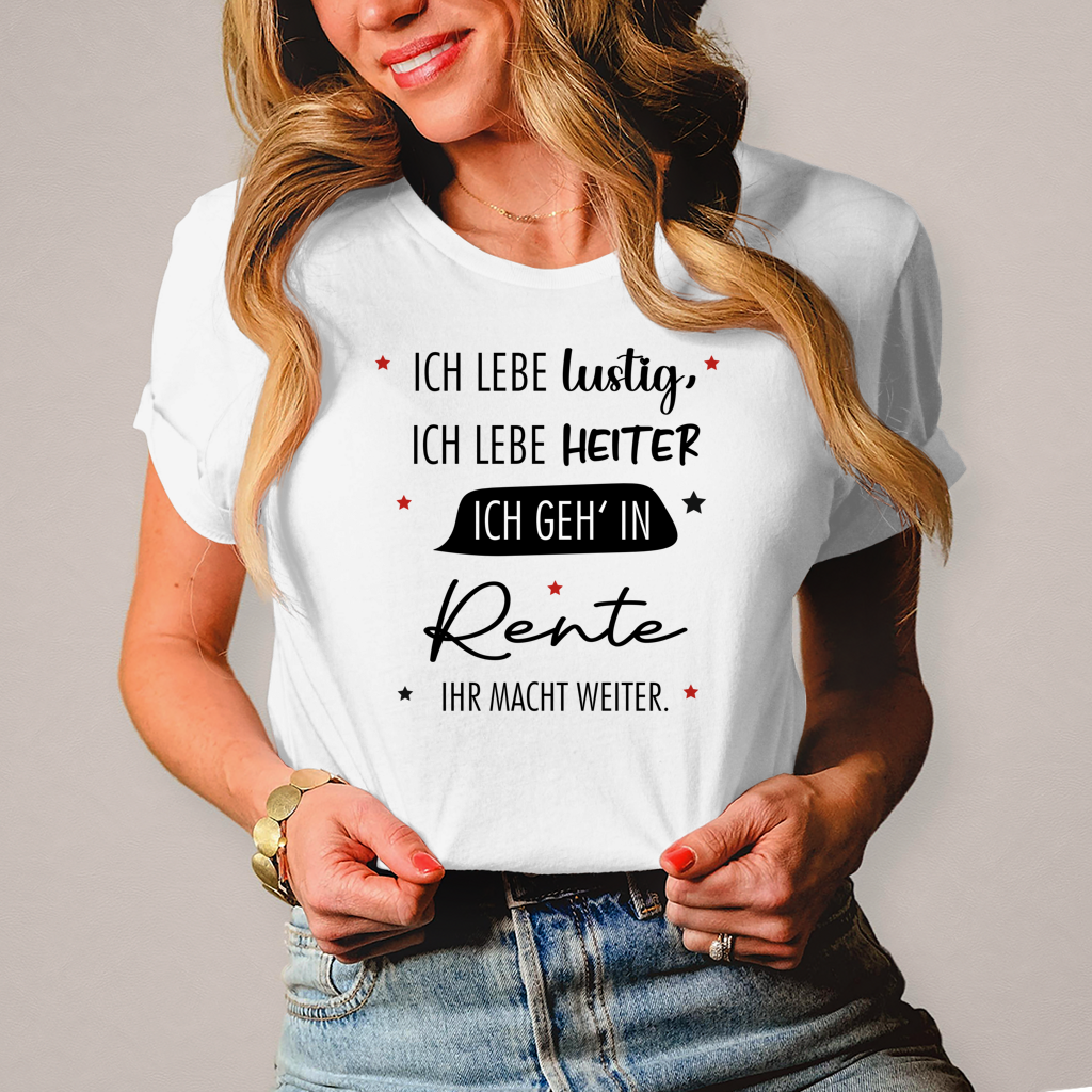 Renten Spar-Set für Frauen – Tasse & T-Shirt mit Spruch | -20% Bundle Angebot