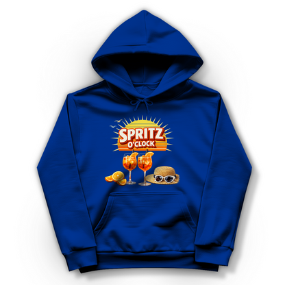 Damen Hoodie „Spritz O’Clock“ – Lustiger Sommer-Spruch & Aperitif-Statement Hoodie
