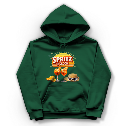 Damen Hoodie „Spritz O’Clock“ – Lustiger Sommer-Spruch & Aperitif-Statement Hoodie