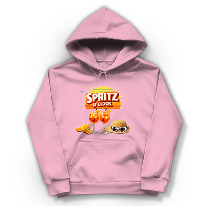 Damen Hoodie „Spritz O’Clock“ – Lustiger Sommer-Spruch & Aperitif-Statement Hoodie
