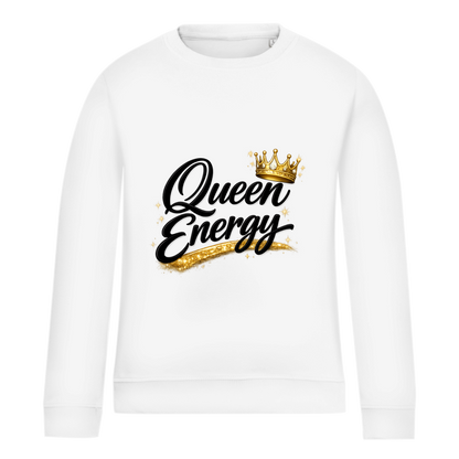 Damen Sweatshirt „Queen Energy“ – Empowerment Statement Sweatshirt für Frauen